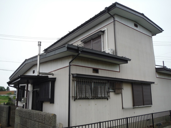 市原市:軒天や庇、破風板などを強風に負けない部分リフォーム